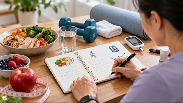 Tập squat, kéo xà, đi bộ mỗi ngày nhưng đường huyết vẫn cao? Bác sĩ giải thích - Ảnh 2.
