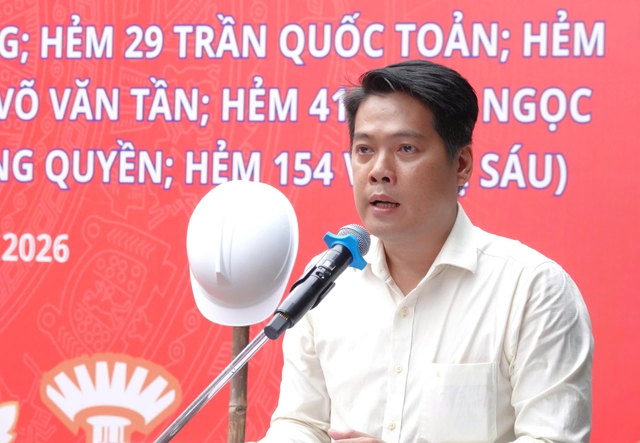 Phường trung tâm TP.HCM cải tạo 10 tuyến hẻm - Ảnh 1.