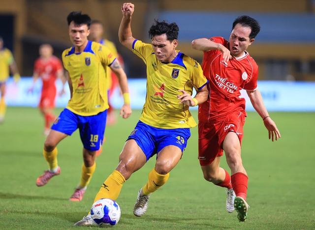 Thể Công Viettel bị Bắc Ninh cầm hòa 2-2: Thủng lưới phút 90+10, quá đau cho HLV Popov- Ảnh 1.