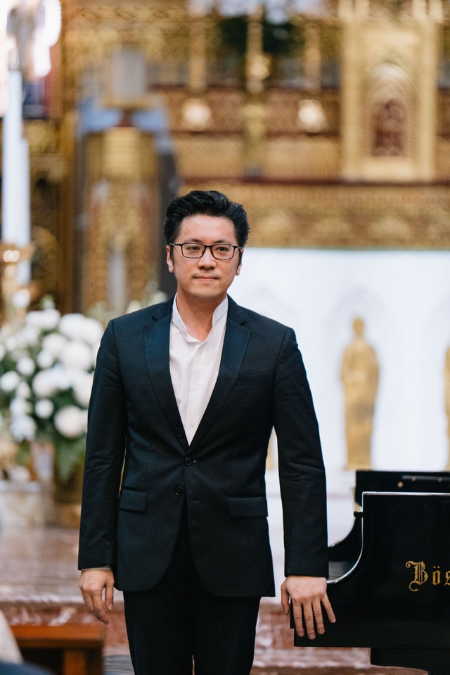 Lưu Hồng Quang đưa kiệt t&aacute;c của Franz Liszt v&agrave;o kh&ocirc;ng gian Nh&agrave; thờ Lớn H&agrave; Nội - Ảnh 2.