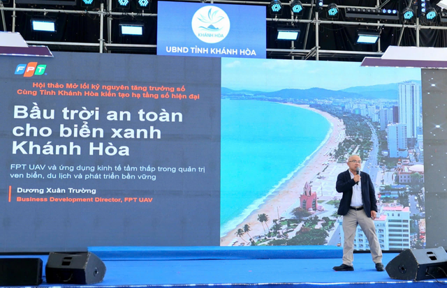 Đề xuất thí điểm UAV giám sát, cứu nạn trên bãi biển Nha Trang- Ảnh 1.