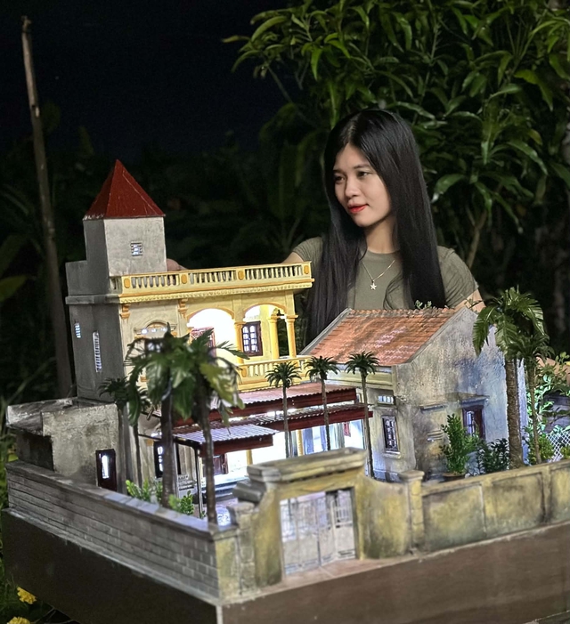 Cô gái 27 tuổi làm mô hình nhà cổ từ những ngôi nhà đã biến mất - Ảnh 3.