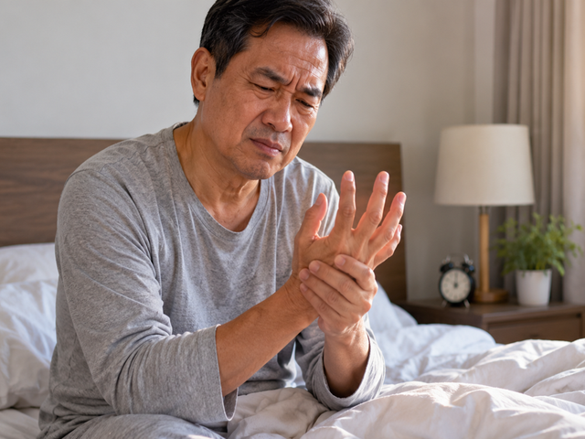 Cứng khớp buổi sáng: kéo dài bao lâu thì cần đi khám? - Ảnh 1.