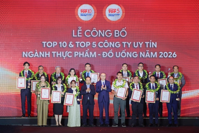 SABECO giữ danh hiệu dẫn đầu Top 5 C&ocirc;ng ty đồ uống c&oacute; cồn uy t&iacute;n 2026 - Ảnh 4.