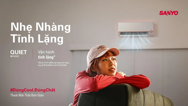 Panasonic Việt Nam ra mắt dòng điều hòa Comfort Series của thương hiệu SANYO - Ảnh 4.