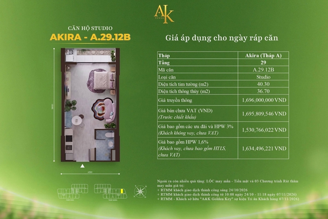 Chủ đầu tư A&K Tower dành 60 tỉ đồng hỗ trợ 300 suất ‘mua nhà 3 không’ - Ảnh 4.