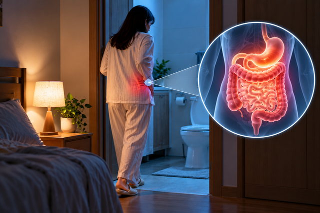 Phân đen, có máu, hay đi vệ sinh ban đêm: Khi nào cần khám tiêu hóa? - Ảnh 1.