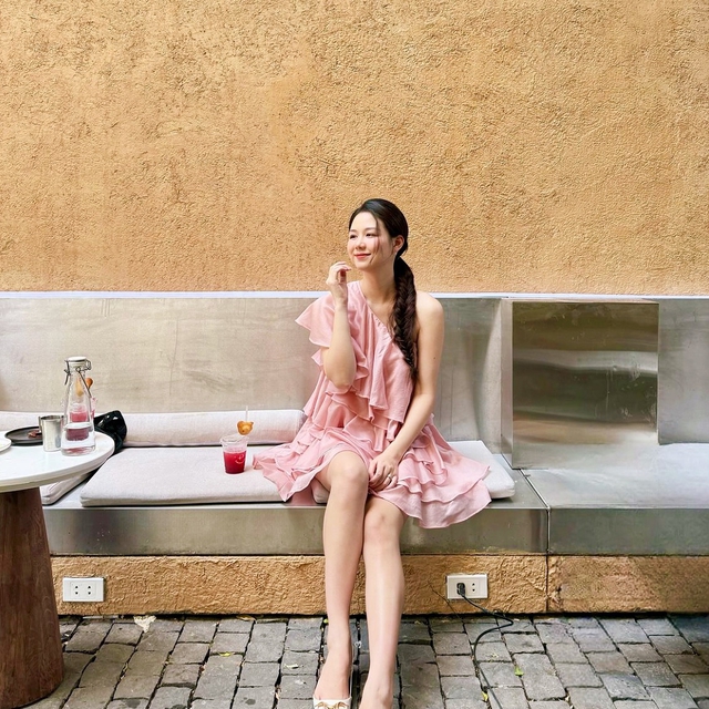 Gây thương nhớ với đầm sắc hồng dịu mắt- Ảnh 6.