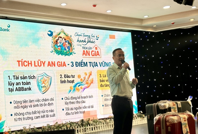 ABBank Khánh Hòa giới thiệu giải pháp tích lũy tài chính cho khách hàng - Ảnh 1.