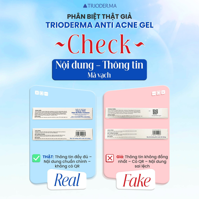 Cách nhận diện dược mỹ phẩm Trioderma chính hãng - Ảnh 4.