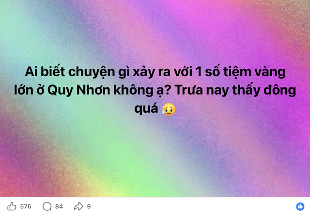 C&ocirc;ng an kiểm tra 3 tiệm v&agrave;ng tại Quy Nhơn - Ảnh 1.