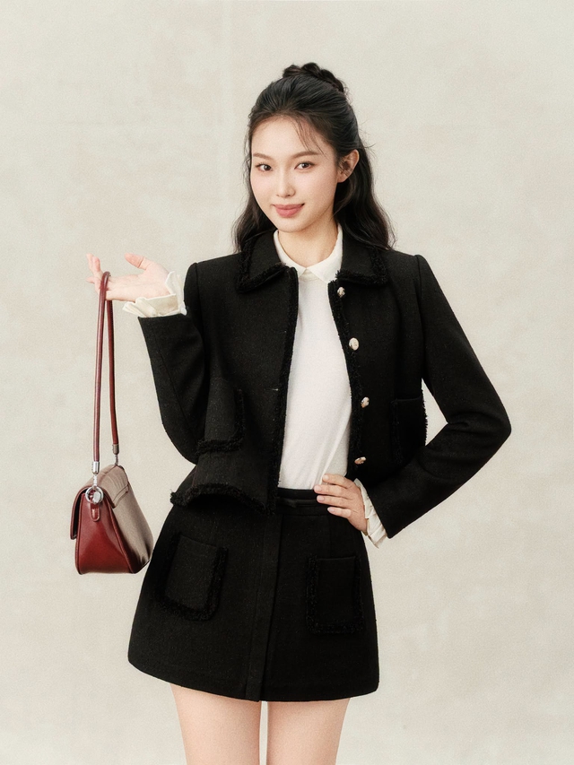 Xu hướng dạ tweed đổ bộ mọi tủ đồ thu đông - Ảnh 9.