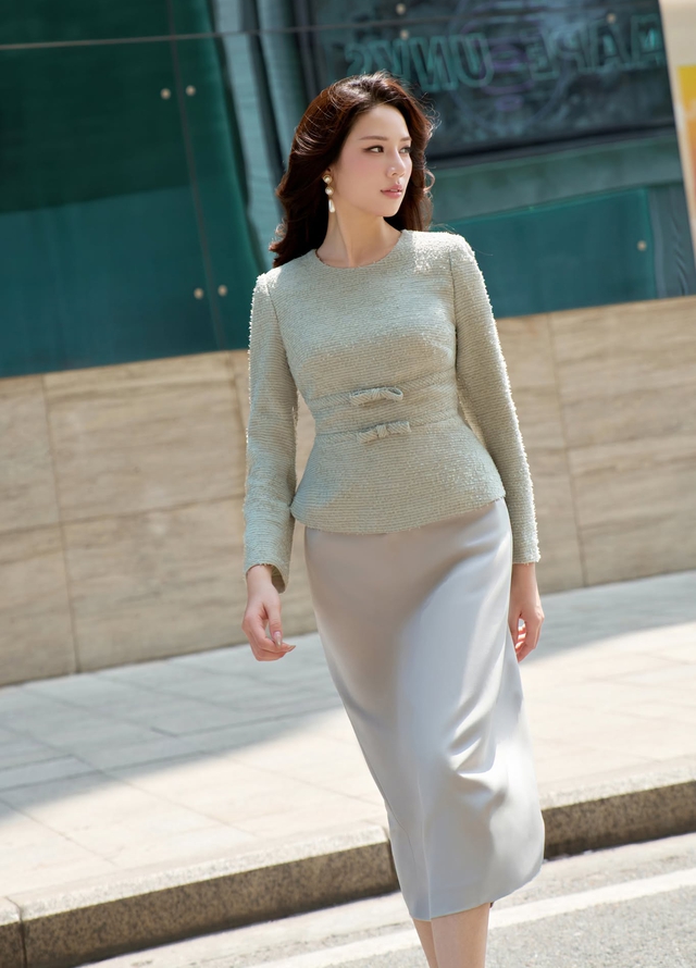 Xu hướng dạ tweed đổ bộ mọi tủ đồ thu đông - Ảnh 2.