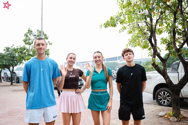 Nhà vô địch pickleball Mỹ gặp gỡ doanh nhân Việt Nam - Ảnh 1.