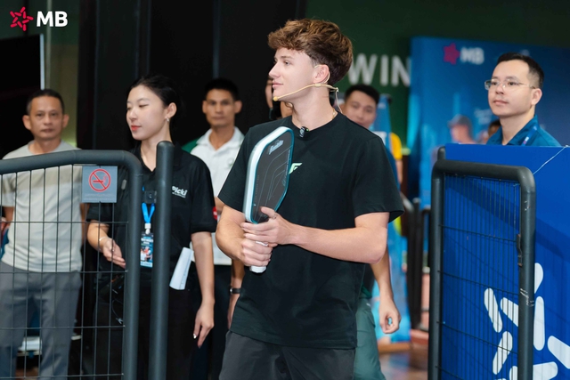 Nhà vô địch pickleball Mỹ gặp gỡ doanh nhân Việt Nam - Ảnh 5.