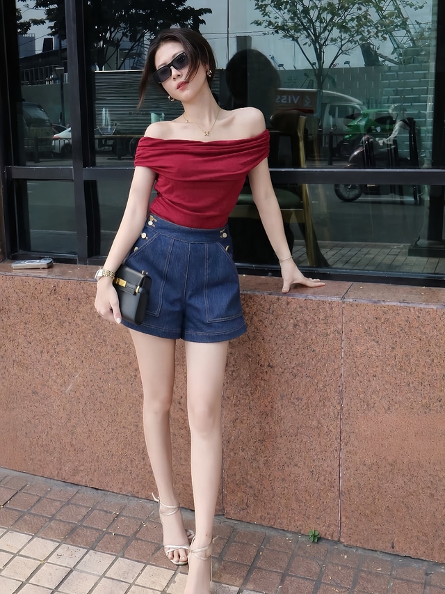 Trang phục thun co dãn "phủ sóng" gu ăn mặc giới trẻ - Ảnh 6.