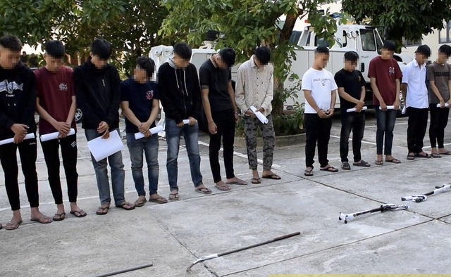Khởi tố 17 bị can gây rối, hỗn chiến ở Quảng Ngãi- Ảnh 1.