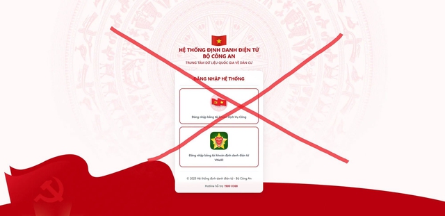 Cảnh giác bẫy lừa đảo từ website mạo danh hệ thống xác thực điện tử VNeID - Ảnh 1.