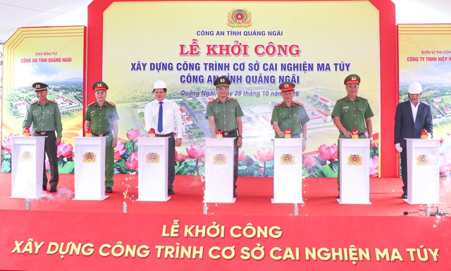 Công an tỉnh Quảng Ngãi xây dựng cơ sở cai nghiện ma túy 201 tỉ đồng- Ảnh 1.