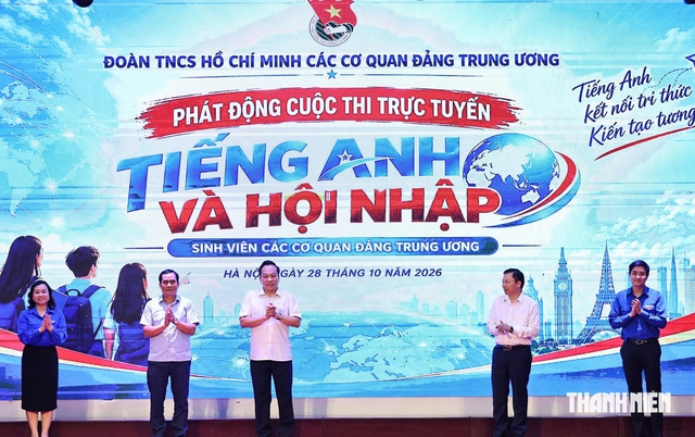 Ph&aacute;t động cuộc thi 'Tiếng Anh v&agrave; hội nhập' d&agrave;nh cho sinh vi&ecirc;n - Ảnh 1.