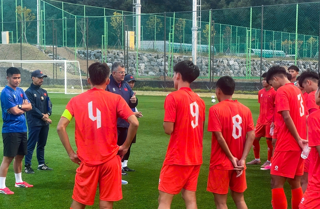 Lịch thi đấu U.17 Việt Nam vs nh&agrave; v&ocirc; địch trung học H&agrave;n Quốc mới nhất: Đ&aacute; giờ lạ, kh&ocirc;ng c&oacute; bản quyền- Ảnh 1.