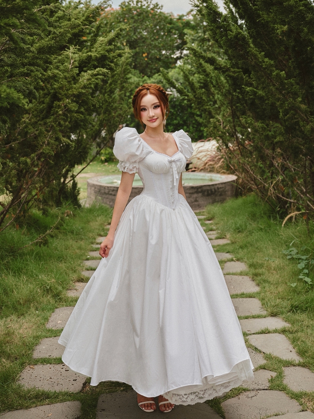 Biến hóa vóc dáng thon gọn bất ngờ với đầm xòe- Ảnh 2.