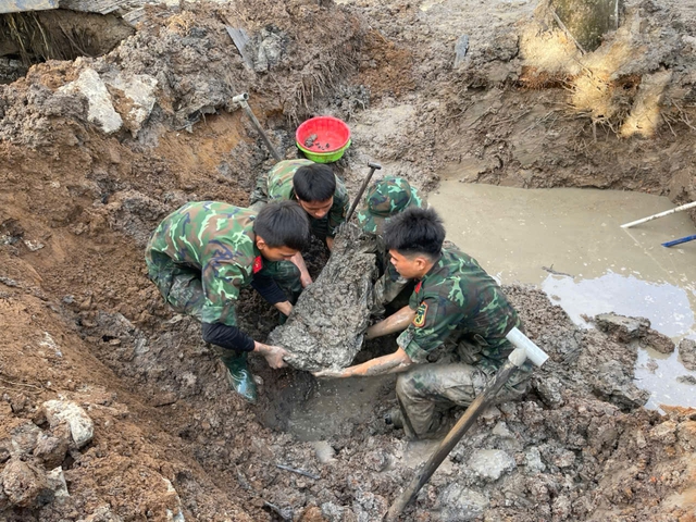 Cà Mau quy tập thêm 3 hài cốt liệt sĩ ở khuôn viên xã Tân Bằng cũ - Ảnh 1.