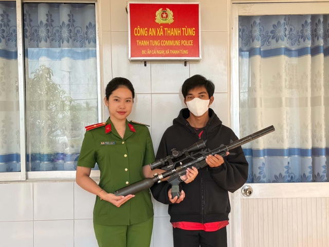 Nhan sắc nổi bật, nữ công an Cà Mau gây chú ý bởi hành trình sống đẹp- Ảnh 2.