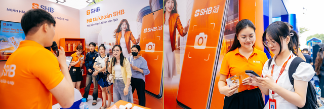 SHB khuấy động S&oacute;ng Festival với trải nghiệm t&agrave;i ch&iacute;nh số d&agrave;nh cho giới trẻ  - Ảnh 2.