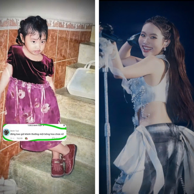 Huỳnh Lập, Phương Mỹ Chi cùng dàn sao Việt bắt trend ‘bông hoa chưa nở’ - Ảnh 3.