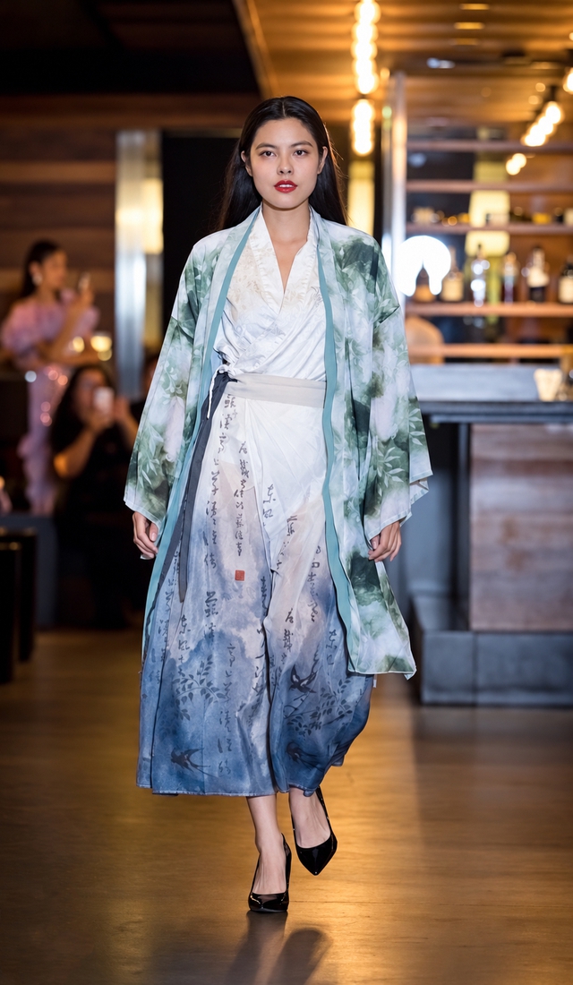 Á hậu Lê Phương Thảo trình diễn cho 2 NTK ở San Francisco Fashion Week 2026 - Ảnh 2.