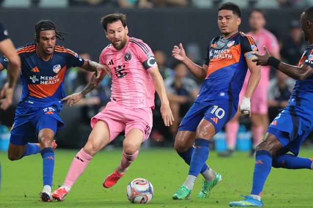 Messi tức giận vì Inter Miami lại mất điểm, suất dự CONCACAF Champions Cup 2027 vẫn phải chờ- Ảnh 1.