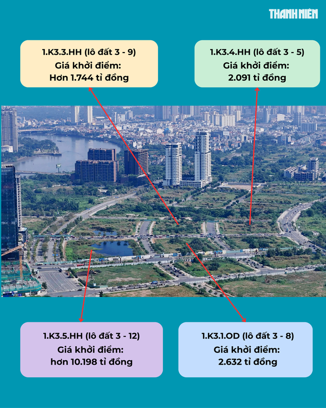 4 l&ocirc; 'đất v&agrave;ng' Thủ Thi&ecirc;m sắp l&ecirc;n s&agrave;n đấu gi&aacute; trực tuyến Bộ C&ocirc;ng an - Ảnh 2.