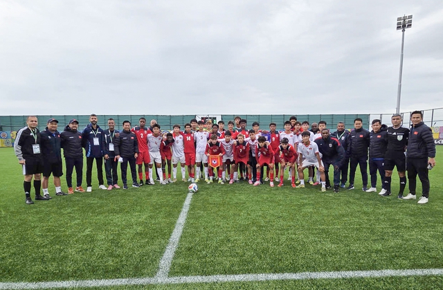 U.15 Việt Nam đánh bại Cuba: Vào bán kết World Cup, đấu chủ nhà Azerbaijan- Ảnh 2.