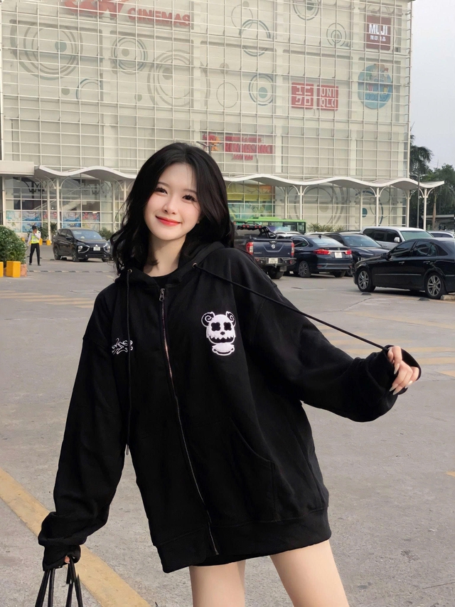 Không chỉ để mặc ấm, áo hoodie zip còn có thể mặc sành điệu - Ảnh 2.