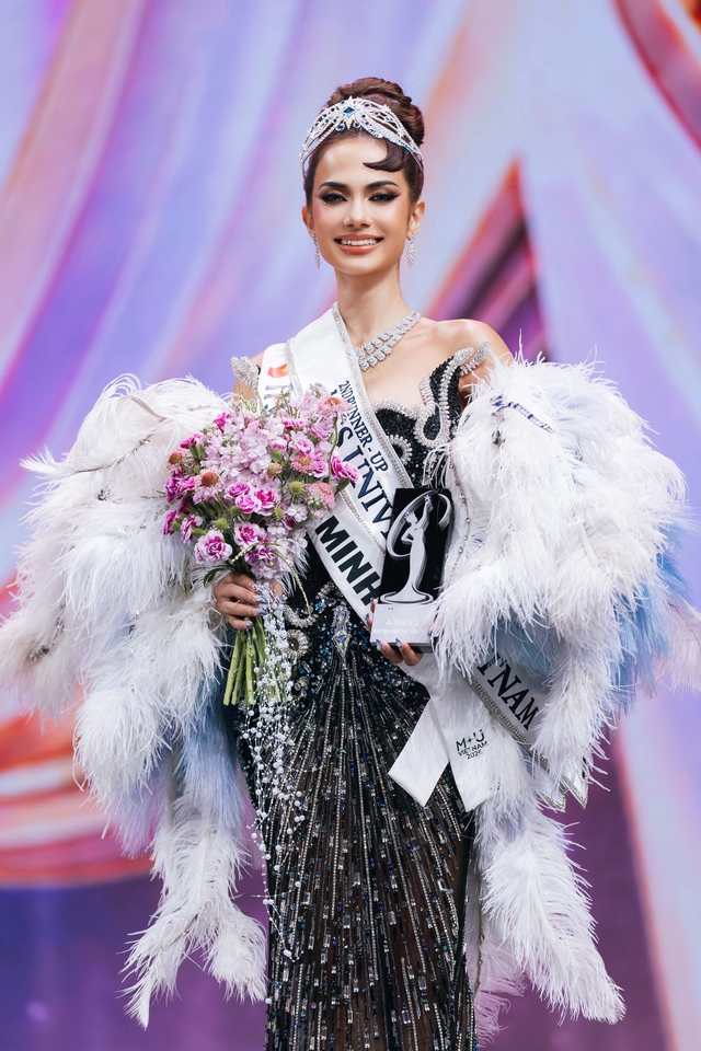 Thân thế của mỹ nhân lai Tây vừa thành á hậu Miss Universe Vietnam - Ảnh 2.