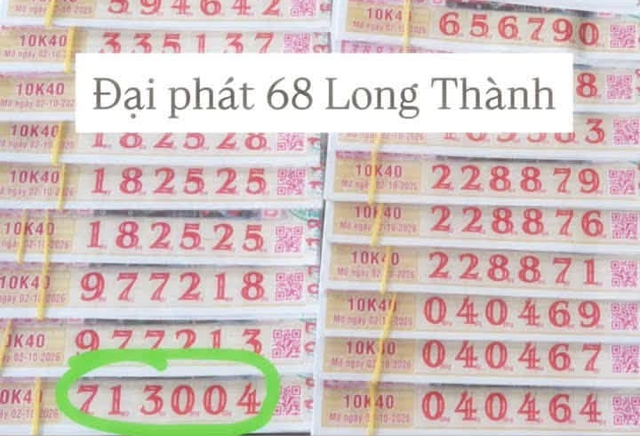Hàng loạt vé trúng tổng 3,2 tỉ xổ số miền Nam xuất hiện ở Đồng Nai- Ảnh 1.