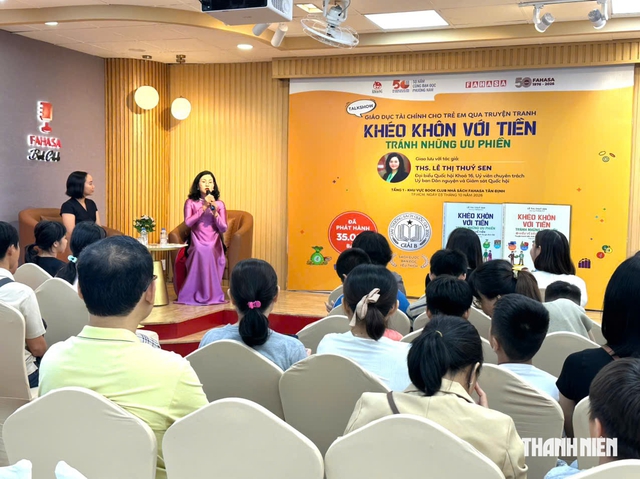Giáo dục tài chính trẻ em qua truyện tranh 'Khéo khôn với tiền - Tránh những ưu phiền'- Ảnh 1.