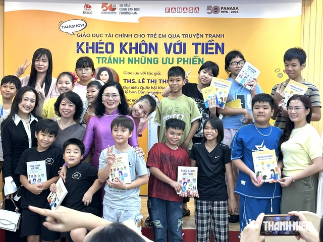 Giáo dục tài chính trẻ em qua truyện tranh 'Khéo khôn với tiền - Tránh những ưu phiền'- Ảnh 7.