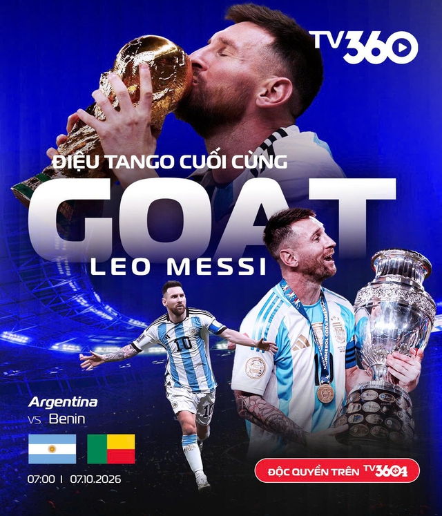 Lộ diện kênh phát độc quyền tại Việt Nam trận Messi chính thức chia tay đội tuyển Argentina- Ảnh 1.