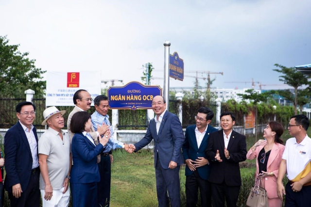 Khánh thành Đại lộ Doanh nhân tại KCN Thành Thành Công - Ảnh 2.