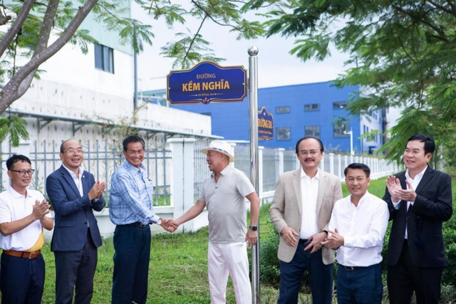 Khánh thành Đại lộ Doanh nhân tại KCN Thành Thành Công - Ảnh 3.