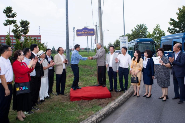 Khánh thành Đại lộ Doanh nhân tại KCN Thành Thành Công - Ảnh 4.