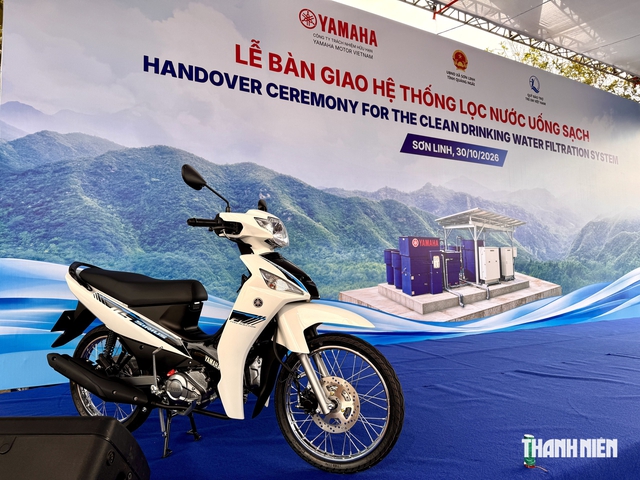 Từ mũ bảo hiểm đến nước sạch, hãng xe máy mở rộng hoạt động cộng đồng - Ảnh 5.