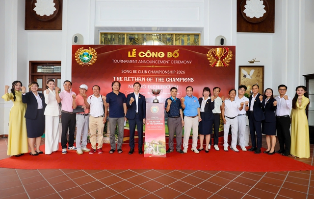 Nhiều giải thưởng lớn chờ đợi 'nhà vô địch trở lại' tại Song Be Club Championship 2026- Ảnh 1.