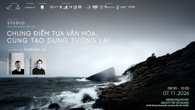 Sân Đình S.T.U.D.I.O Talk #01: Khi văn hóa trở thành điểm tựa cho kiến trúc tương lai - Ảnh 5.