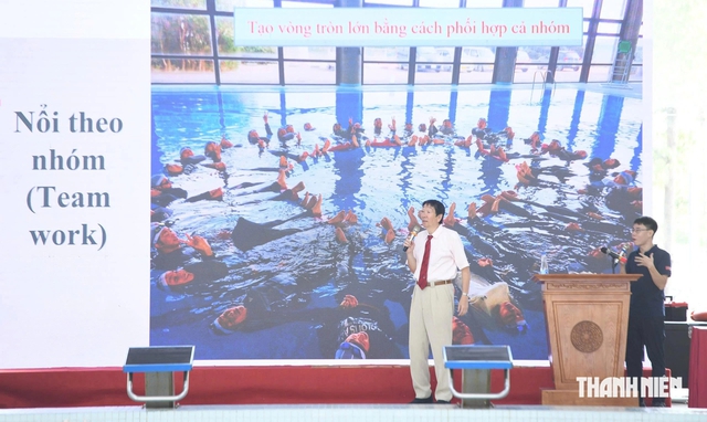 Giúp trẻ em nhận diện nguy cơ đuối nước, biết tự bảo vệ khi đi bơi- Ảnh 3.