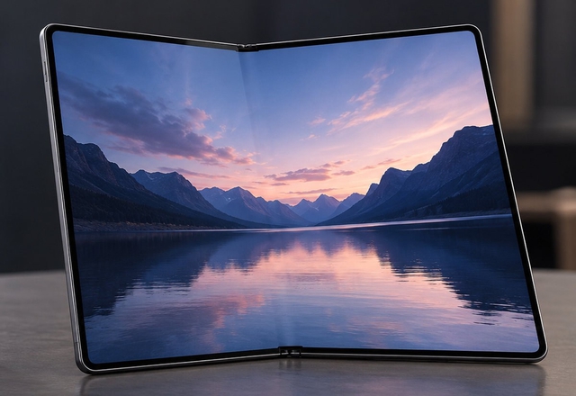 Thị trường thiết bị gập nóng lên với tin đồn tablet 17 inch từ Samsung - Ảnh 1.
