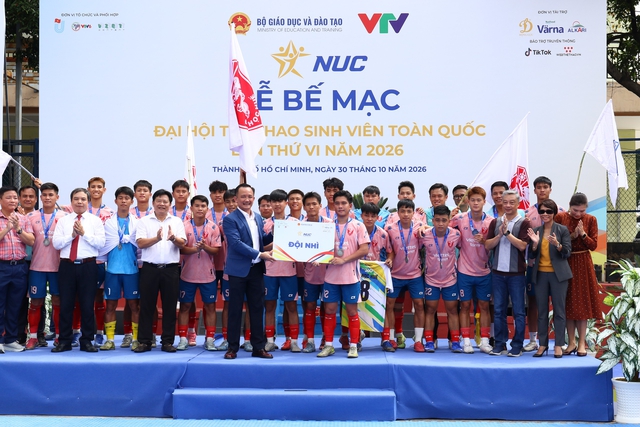 Trường Đại học TDTT TP.HCM thắng Đại học Huế, giành chức vô địch- Ảnh 4.