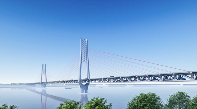 Phê duyệt chủ trương xây cầu Cần Thơ 2 tích hợp đường bộ và đường sắt- Ảnh 1.